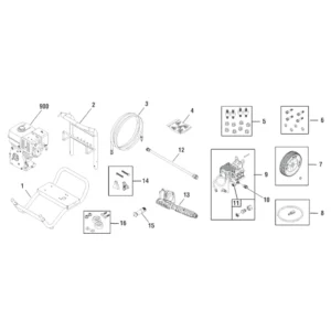 020333-2 by JOHN DEERE - Pressure Washer Equipment Image